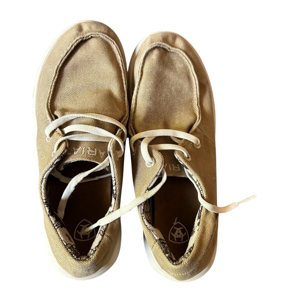 Ariat Hilo Shoes Breathable‎ Size 6 Tan Laces